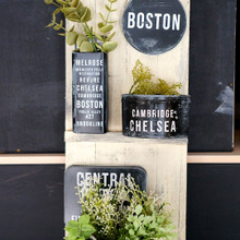 全部100均!カッティンボード&すのこにブルックリン缶でカフェ風ラック☆