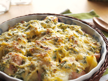 鮭とじゃがいものオニオンマヨネーズ焼き☆子供と作るごちそう