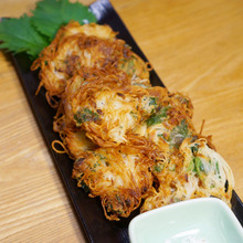 包丁要らず!余った素麺でも大丈夫☆パリパリ食感!素麺のかき揚げレシピ