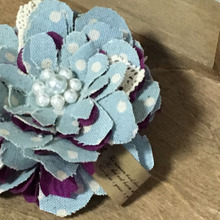 ダイソー造花が大変身〜浴衣にピッタリオリジナル髪飾り