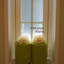 100均でトイレットペーパーデコ☆見せ収納♡香りもプラス♪