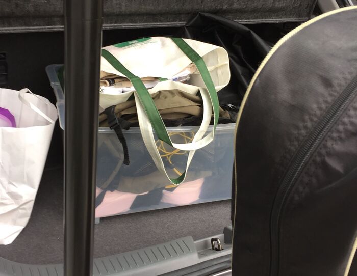 ☆車に載せて…