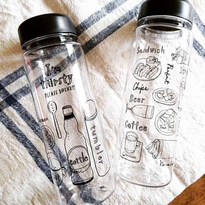 私の必需品♥ セリアのウォーターボトル