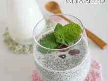 チアシード&ココナッツミルク☆混ぜるだけのスイーツレシピ♪美容と健康に♬