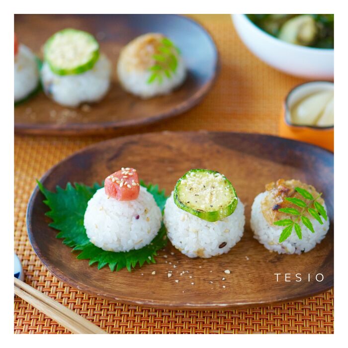 美容・健康・ダイエットに♪香るオイルおにぎり3種♪