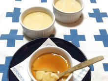 圧力鍋で簡単!豆乳プリン