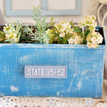 100均プラスチックのレターラックで作る☆工具不要のフラワーラック