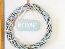 材料費200円!100均リースとダンボールで超簡単!夏リース作り!