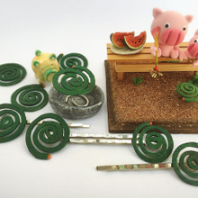 ダイソーワイヤーでハンドメイド!日本の夏?ピン留め