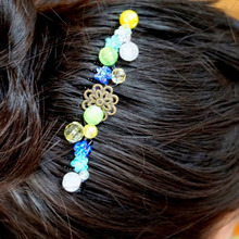 こんなに簡単?!10歳女子のキラキラ夏色ヘアアクセ