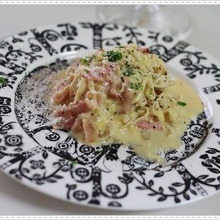 乾物レシピ♪切干大根のカルボナーラ☆