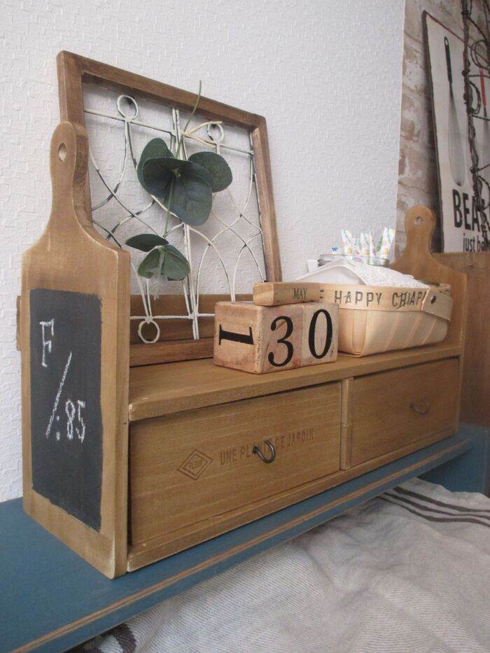 お気に入りの雑貨を飾ったり♡