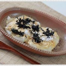 乾物で♪和風餅ピザ☆