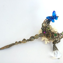 セリア商品をリメイク!スチームパンク風かんざし