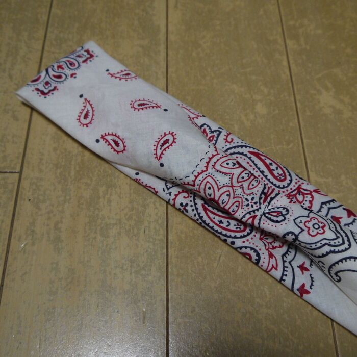 半分に折って縫う