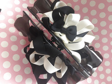 100均の特大バレッタ&リボンで手作り!華やか夏バレッタ