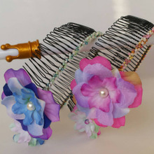 プチプラ簡単ハンドメイド!紫陽花のカチューシャ