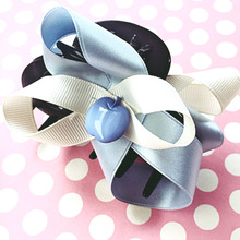 100均バレッタをリメイク!夏色リボンでさわやかに