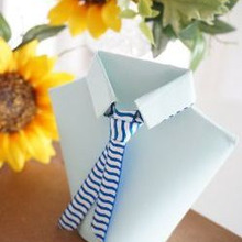 紙コップでYシャツラッピング方法☆子供からパパへ♡心のこもったプレゼント♪