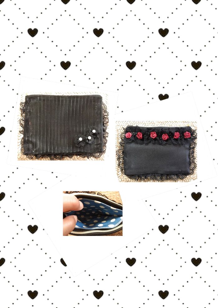 100均のポーチをリメイク!収納抜群&おしゃれなポーチに