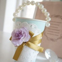 紙コップデコでおしゃれ可愛い♡バスケットラッピング☆簡単作り方♪