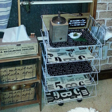 100円のワイヤーラックでキッチンに5段収納ラックをDIY!