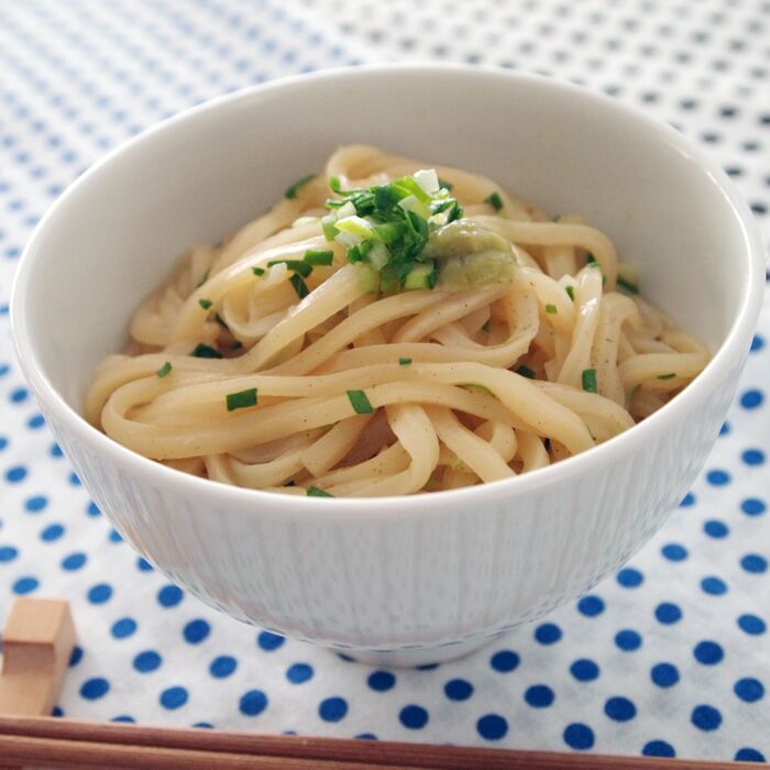 初夏に食べたいさっぱりレシピ!「簡単!わさびうどん」
