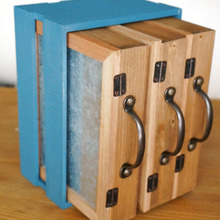 100均簡単リメイクで単体でもセットでも可愛い♡キッチン収納ラック