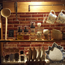 セリア×ディアウォールでカフェ風キッチン