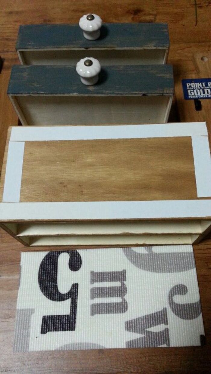 引き出しに色塗りとその他の行程