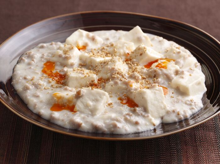 マイルドでおいしい!白い麻婆豆腐