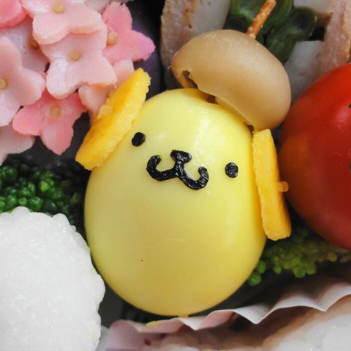 キャラ弁に♪ポムポムプリンの作り方