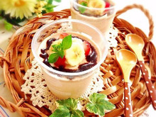 なめらかバナナプリン*バナナの大量消費にも!!