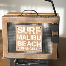 100均フレームとスクエアBOXで!インテリアラジオ型の収納ボックス