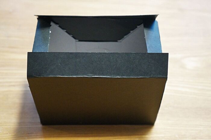 厚紙を貼りました