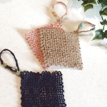 カラフルな麻紐でハンドメイド❤︎お星様のコースター