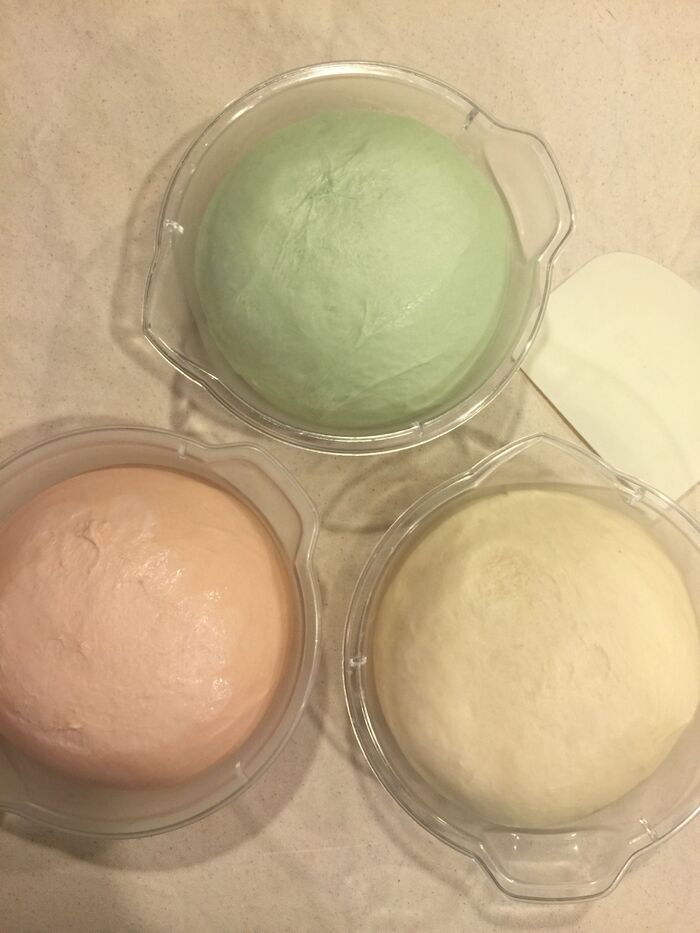 3色の生地を作る+α