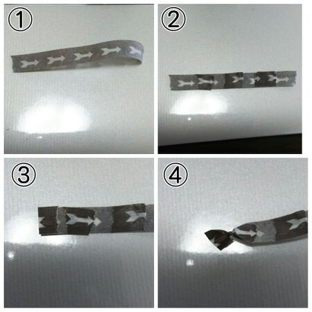 お下げ髪の作り方