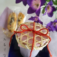 御煎餅をお洒落に♡廃材&紙コップデコラッピング!手間無し「和カフェ」出来ちゃいます♬