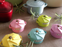 紙コップdeなんちゃってルクルーゼ風ラッピング♪