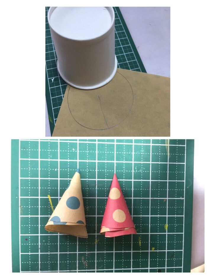 三角帽子を作る