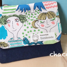 縫わずに移動ポケット第2弾〜バイアステープを使って