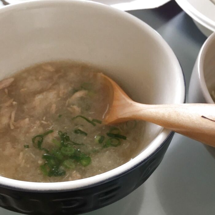 低カロリーでも美味しい!満足!みぞれスープ