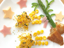 100均グッズで簡単 七夕お子様プレート☆作り方