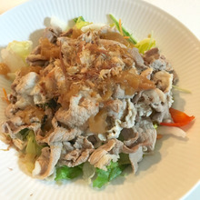 簡単!美味しい!ヘルシー!梅ポン酢のしゃぶしゃぶサラダ レシピ