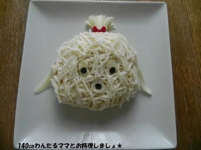 さけるチーズで簡単★マルチーズのベーコンポテトサラダ
