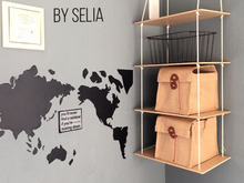 100均ボードで工具不要♫ ロープシェルフの作り方