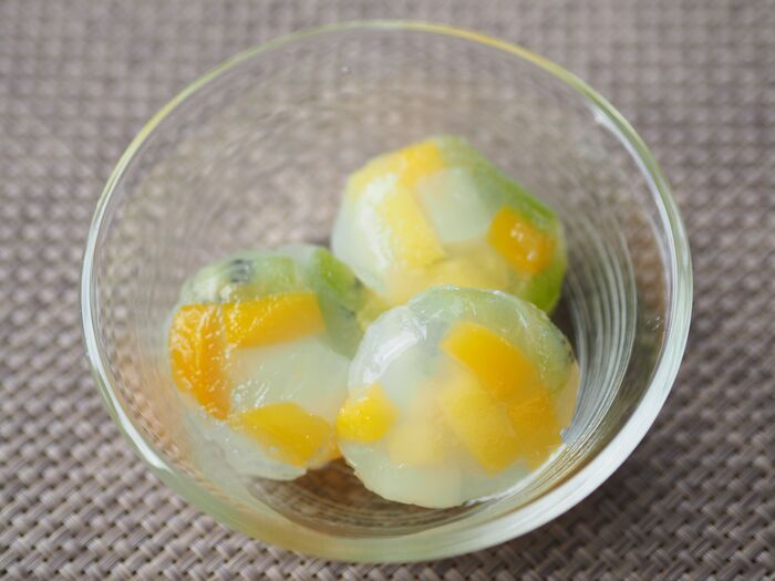 可愛くて涼しげな「フルーツボンボン」がこの夏イチオシスイーツ☆【作ってみた】