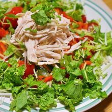 大発見!!身近な〇〇でむね肉しっとり!+サラダのレシピ