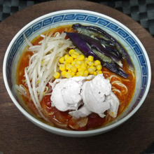 糖質オフ麺で冷やしトマトラーメン
